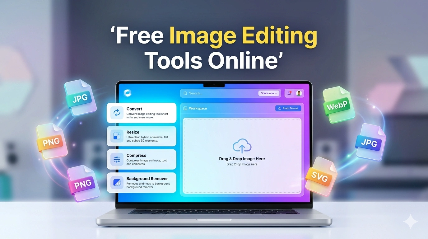 Free Image Editing Tools Online – Convert, Resize, Compress & Edit Images Instantly
